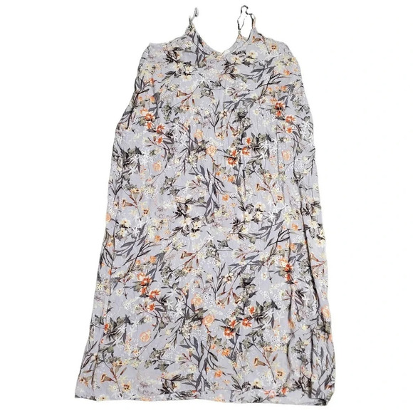 Love Stitch Floral Maxi Eyelet Dress M/L - Picture 1 of 7